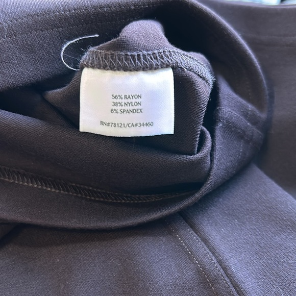 EILEEN FISHER Straight Jean Chocolate Brown Straight Leg Mid Rise Pant Sz M NEW - Picture 10 of 10